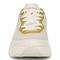 Vionic Men's Walk Max - Water Repellent Athletic Walking Shoes with Orthotic Support - Cream/Tangerine - Front