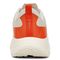 Vionic Men's Walk Max - Water Repellent Athletic Walking Shoes with Orthotic Support - Cream/Tangerine - Back