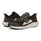 Vionic Men's Walk Max - Water Repellent Athletic Walking Shoes with Orthotic Support - Phantom Grey/Dark Khaki - pair left angle
