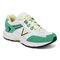 Vionic Classic Walker 2.0 Women's Athletic Walking Shoe - White/green - Angle main
