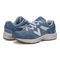Vionic Classic Walker 2.0 Women's Athletic Walking Shoe - Light Denim Multi - pair left angle