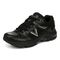 Vionic Classic Walker 2.0 Women's Athletic Walking Shoe - Black - Left angle