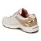 Vionic Classic Walker 2.0 Women's Athletic Walking Shoe - Cream/ Sand - Back angle