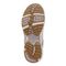 Vionic Classic Walker 2.0 Women's Athletic Walking Shoe - Cream/ Sand - Bottom