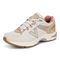 Vionic Classic Walker 2.0 Women's Athletic Walking Shoe - Cream/ Sand - Left angle