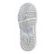 Vionic Classic Walker 2.0 Women's Athletic Walking Shoe - White/ Silver - Bottom
