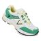 Vionic Classic Walker 2.0 Women's Athletic Walking Shoe - White/green - 23WALK 2.0-J0683L4102-WHITE GREEN-13fl-med