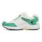 Vionic Classic Walker 2.0 Women's Athletic Walking Shoe - White/green - Left Side