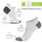GSA OrganicPlus+ Low Cut Ultralight Men's Socks - White