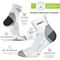 GSA OrganicPlus+ Quarter Extra Cushioned  Men's Socks - White