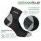 GSA OrganicPlus+ Quarter Extra Cushioned  Men's Socks - Black