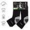 GSA OrganicPlus+ Quarter Extra Cushioned  Men's Socks - Black