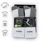 GSA OrganicPlus+ Crew Fully Cushioned Men's Socks - White