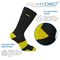 GSA Hydro+  Crew Semi Cushioned Men's Socks - Black