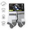 GSA Bamboo+ Low Cut Ultralight  Men's Socks - White/Gray/Black