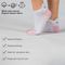 GSA OrganicPlus+ Low Cut Ultralight Women's Socks - White