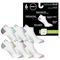GSA OrganicPlus+ Low Cut Ultralight Women's Socks - White
