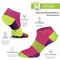 GSA Hydro+  Low Cut Extra Cushioned Women's Socks - Multicolor