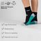 GSA Hydro+  Quarter Extra Cushioned Women's Socks - Black