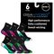 GSA Hydro+  Quarter Extra Cushioned Women's Socks - Black