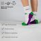 GSA Hydro+  Quarter Extra Cushioned Women's Socks - White