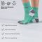 GSA Bamboo+ Quarter Half Terry Women's Socks - Multicolor