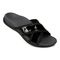 Vionic Merced Women's Cross Strap Slide Orthotic Sandals - Black - MERCED-I8716S1001-BLACK-13fl-med