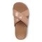 Vionic Merced Women's Cross Strap Slide Orthotic Sandals - Macaroon - Top