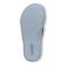 Vionic Merced Women's Cross Strap Slide Orthotic Sandals - Skyway Blue - Bottom