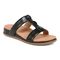 Vionic Serra Womens Tstrap sandal Sandals - Black - Angle main