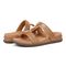Vionic Serra Womens Tstrap sandal Sandals - Camel - pair left angle