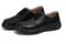 Mt. Emey - 708 - Men's Bunion Shoe by Apis - Black-Leather  Pair