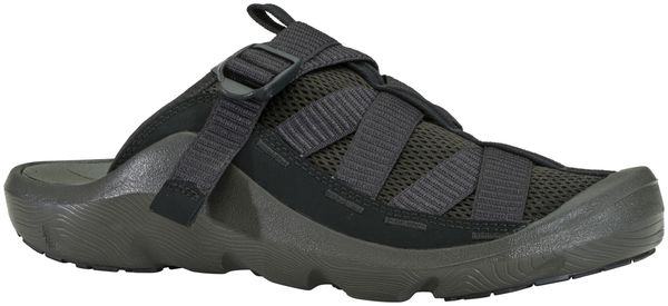 Oboz Men's Whakata Ease Eco-Friendly Slide-In Sandals - Black Sea Angle main