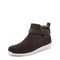 Vionic Romy - Women's Water Repellent Suede Ankle Boots - Chocolate