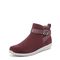 Vionic Romy - Women's Water Repellent Suede Ankle Boots - Shiraz