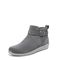 Vionic Romy - Women's Water Repellent Suede Ankle Boots - Charcoal