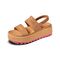 Reef Water Vista Higher Women's Platform Sandals - Natural/hot Pink