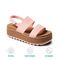 Reef Water Vista Higher Women's Platform Sandals - Peach Parfait