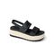 Reef Water Vista Higher Women's Platform Sandals - Black Vintage