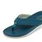Reef Cushion Bonzer Men's Beach Sandals - Deep Sea/White
