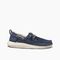 Reef Swellsole Pier Men\'s Boat Shoes - Navy - Side
