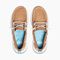 Reef Swellsole Pier Men\'s Boat Shoes - Brown - Top