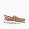 Reef Swellsole Pier Men\'s Boat Shoes - Brown - Side
