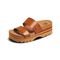 Reef Cushion Vista Hi 2.5 Women's Platform Sandals - Cognac