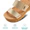 Reef Cushion Vista Hi 2.5 Women's Platform Sandals - Champagne