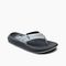 Reef Swellsole Cruiser Men\'s Comfort Sandals - Grey/light Grey/blue - Angle