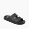 Reef Oasis Double Up Men\'s Water Friendly Sandals - Black - Angle
