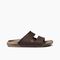 Reef Oasis Double Up Men\'s Water Friendly Sandals - Brown/tan - Side
