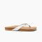 Reef Cushion Court Twist Women\'s Sandals - White - Side