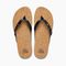 Reef Cushion Court Twist Women\'s Sandals - Black - Top